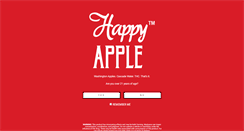 Desktop Screenshot of happyapple.com