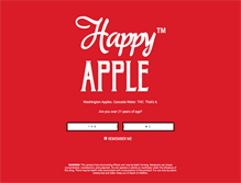 Tablet Screenshot of happyapple.com